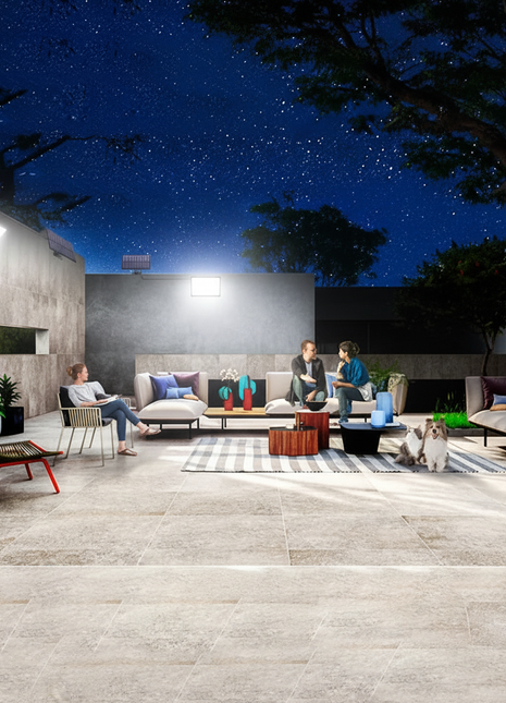 Focos solares LED com painel, iluminação exterior branca, IP65