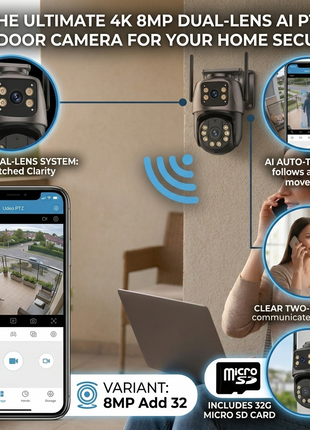 Câmara Wi-Fi Auto-Rastreamento