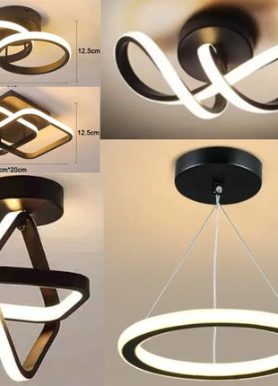 Plafon LED Geométrico