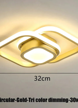 Plafon LED Geométrico