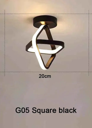 Plafon LED Geométrico
