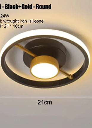Plafon LED Geométrico