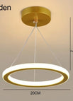 F-Dourado-18W / Luz de 3 cores / AC 90-260V