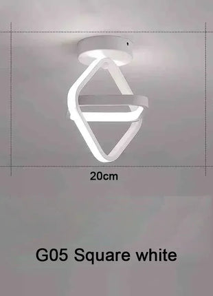 Plafon LED Geométrico