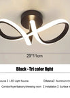 G-preto-18W / Luz de 3 cores / AC 90-260V