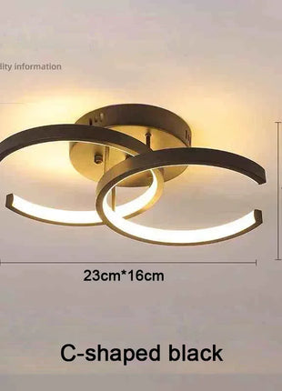 Plafon LED Geométrico