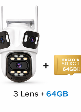 Câmara Wi-Fi Rastreamento 360°